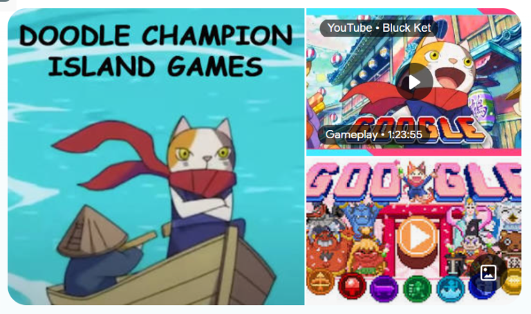 Doodle Champion Island Games
